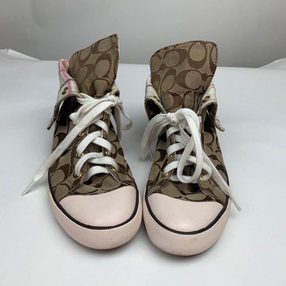 Coach high top sneakers